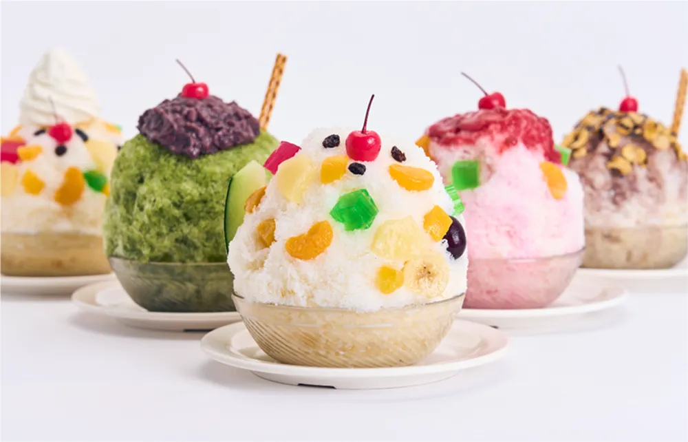 白熊の作り方④「仕上げのトッピング」イメージ