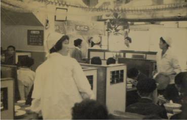 昭和30年代当時の店舗・内部